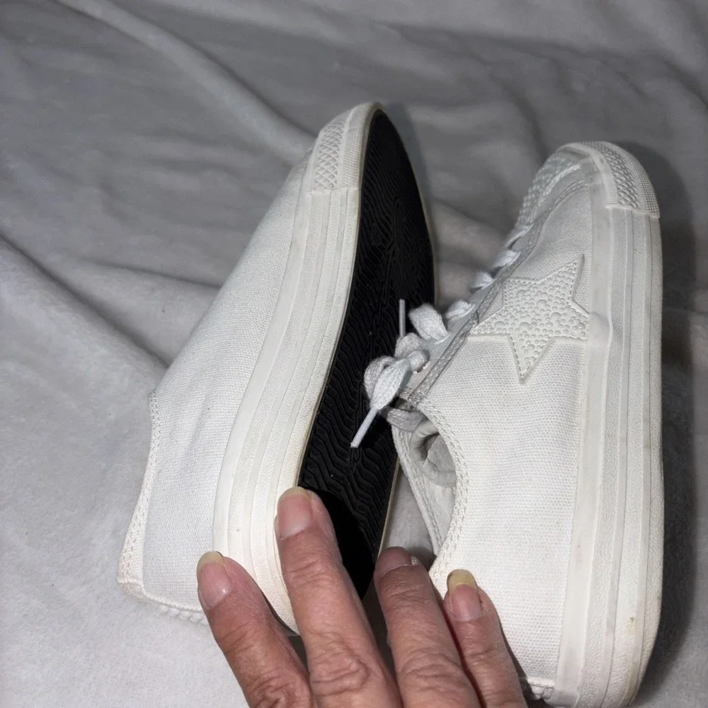 Vintage Havana Women‎ Alive Fashion Sneaker White Pearl 8.5 Designer Alternative